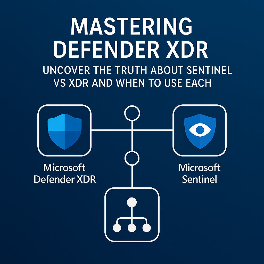 Mastering Defender XDR: Uncover the Truth About Sentinel vs XDR and When to Use Each