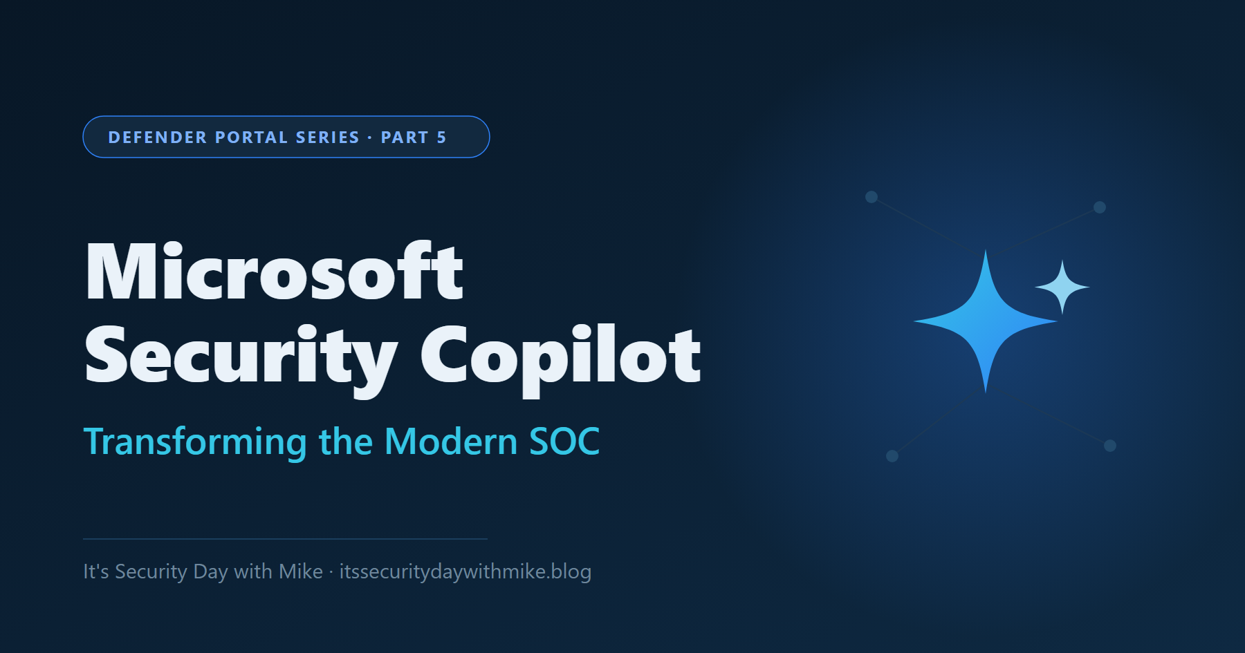 Microsoft Security Copilot: Transforming the Modern SOC